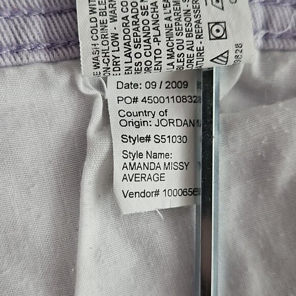 Gloria Vanderbilt Jeans Women's Size 16 (34x30) Amanda Missy Average '09 Vintage - Picture 9 of 16